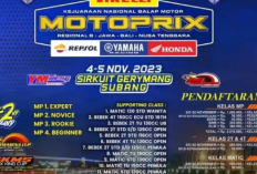 Acara Motoprix 2023 Resmi Diselenggarakan Hari ini 4 November, Para Pembalap Berbagai Level Siap Gasspol Ramaikan Acara!