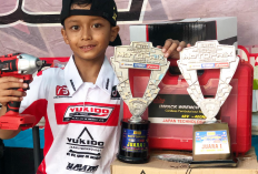 Raih Kemenangan Perdana! Abimanyu Fermadi Berhasil Jadi Jawara Motoprix Subang 2023