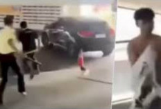 Viral! Video Satpam Kings Mall Bandung Kejar Mobil SUV Diduga Pasangan Mesum, Masih di Bawah Umur!