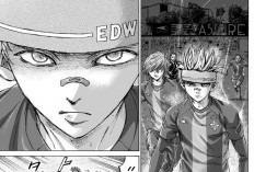 Lire le Manga Ao Ashi Chapitre 380 en français Flash-back Sur Un Match À Barcelone