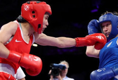 VIRAL! Video Male Boxer in Female Olympics Destroy Italian Boxer Angela Carini Cries and Quit After 46 Seconds